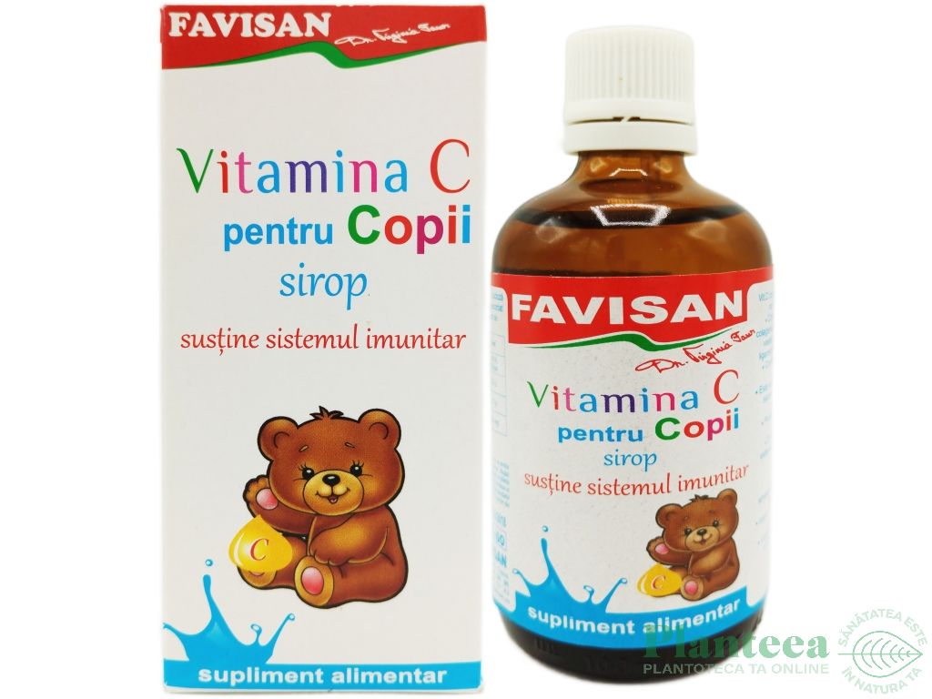 Sirop vitamina C copii 100ml - FAVISAN
