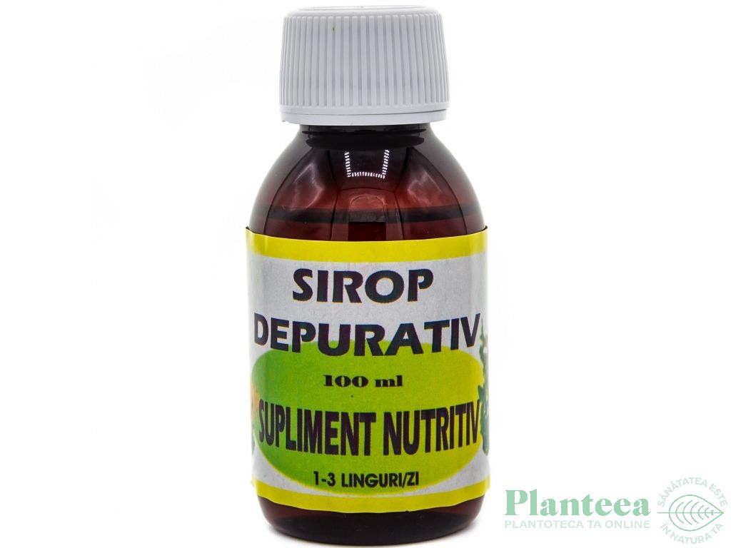 Sirop depurativ 100ml - ELIDOR