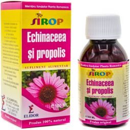 Sirop echinaceea propolis 100ml - ELIDOR