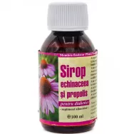 Sirop echinaceea propolis diabetici 100ml - ELIDOR