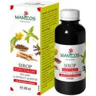 Sirop expectorant fara zahar lemn dulce cuisoare stevie 200ml - MANICOS