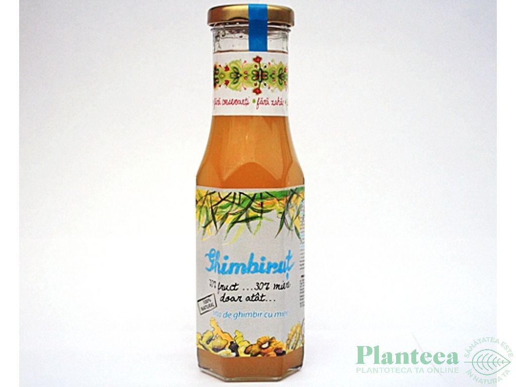 Sirop ghimbir in miere Ghimbirut 230ml - PRISACA