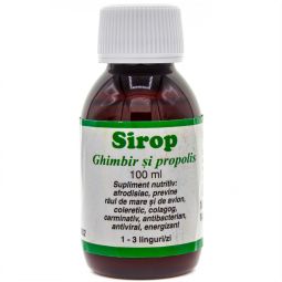 Sirop ghimbir propolis 100ml - ELIDOR