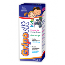 Sirop gripovit kids +3ani 150ml - NATUR PRODUKT