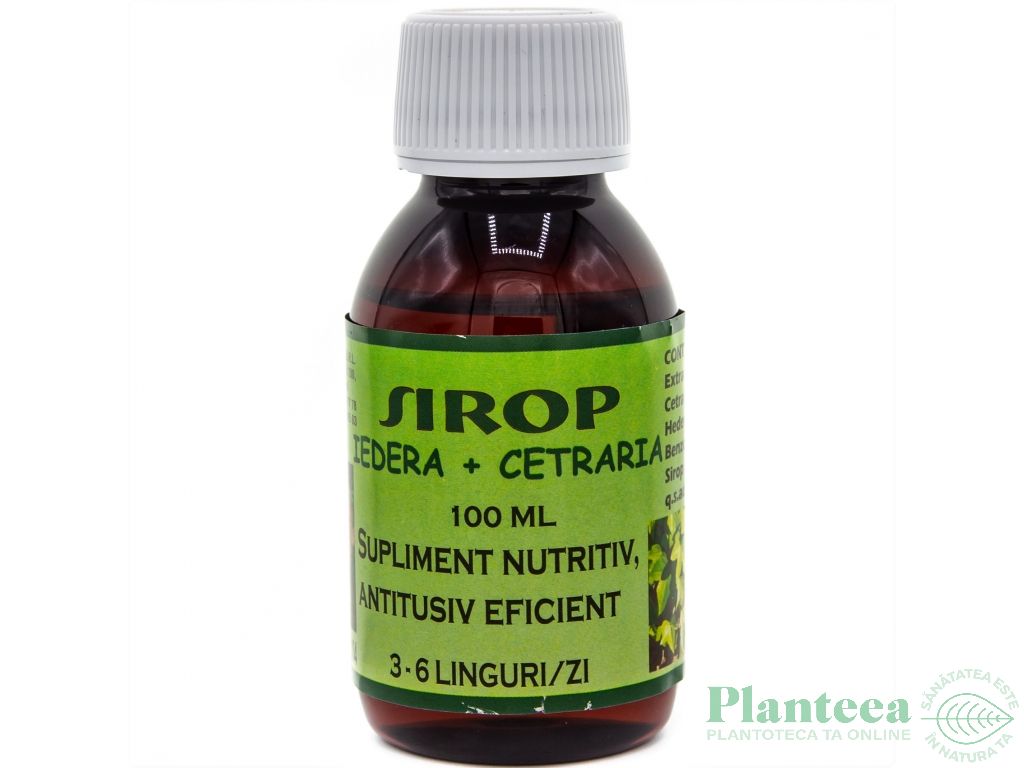 Sirop iedera cetraria 100ml - ELIDOR