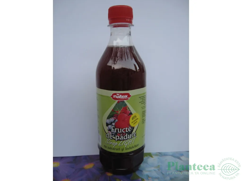 Sirop fructe padure light 500ml - NATEX