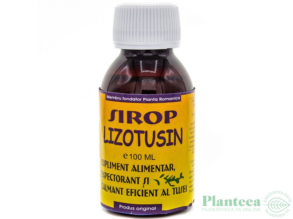 Sirop LizoTusin expectorant calmant tuse 100ml - ELIDOR