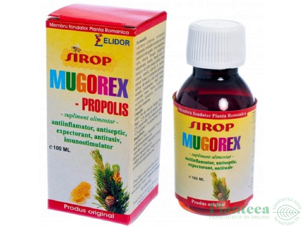 Sirop mugorex propolis 100ml - ELIDOR