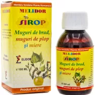 Sirop muguri brad plop miere 100ml - ELIDOR