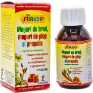 Sirop muguri brad plop propolis 100ml - ELIDOR