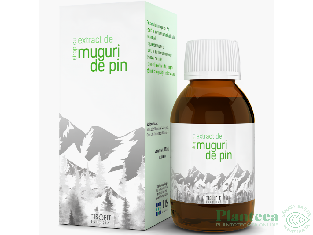 Sirop muguri pin TisoFit 150ml - TIS