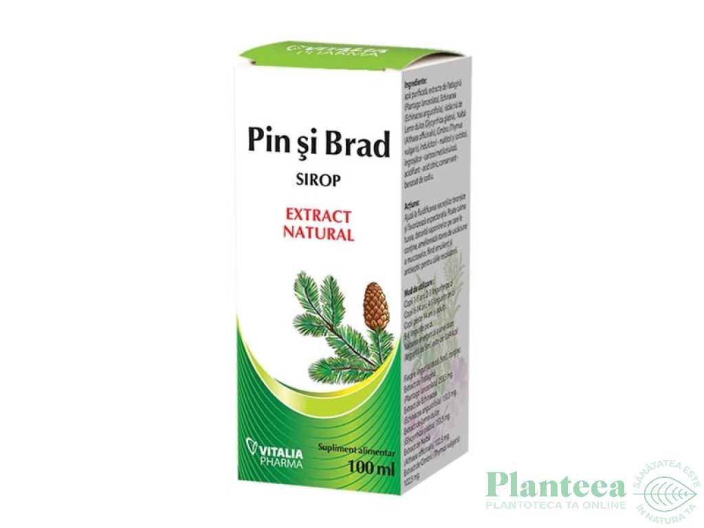 Sirop muguri pin brad 100ml - VITALIA K