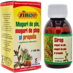 Sirop muguri pin plop propolis 100ml - ELIDOR