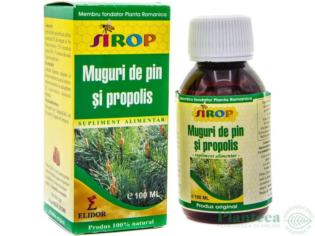 Sirop muguri pin propolis 100ml - ELIDOR