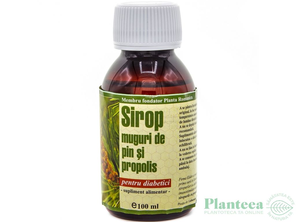 Sirop muguri pin propolis diabetici 100ml - ELIDOR