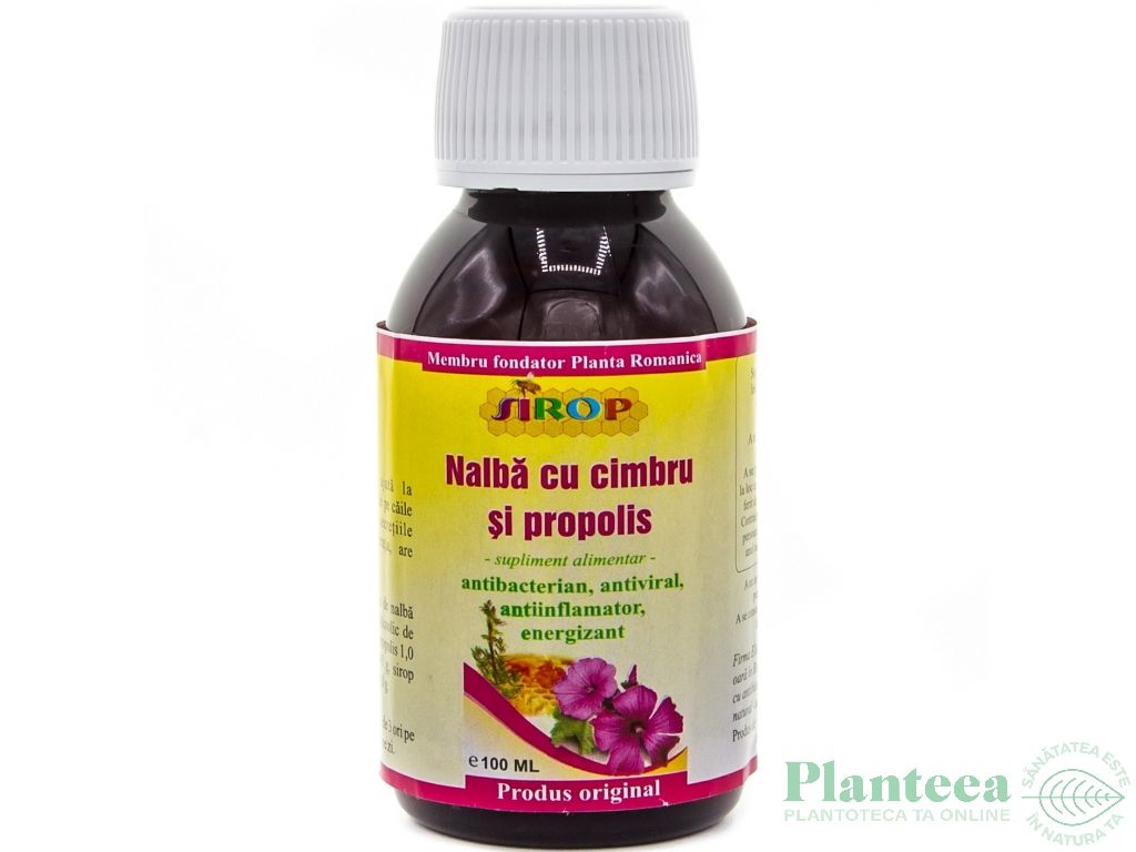 Sirop nalba cimbru propolis 100ml - ELIDOR