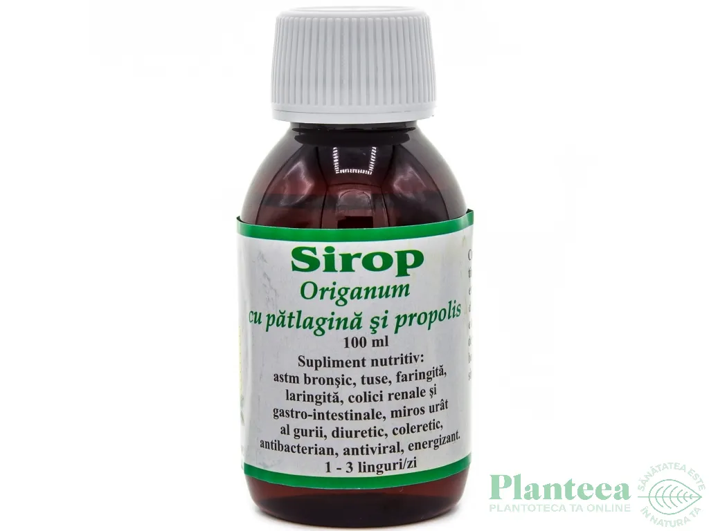 Sirop origanum patlagina propolis 100ml - ELIDOR