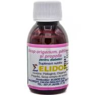 Sirop origanum patlagina propolis diabetici 100ml - ELIDOR