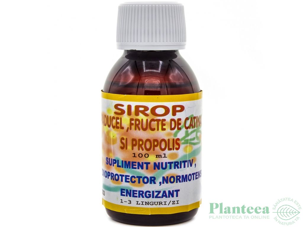 Sirop paducel catina propolis 100ml - ELIDOR