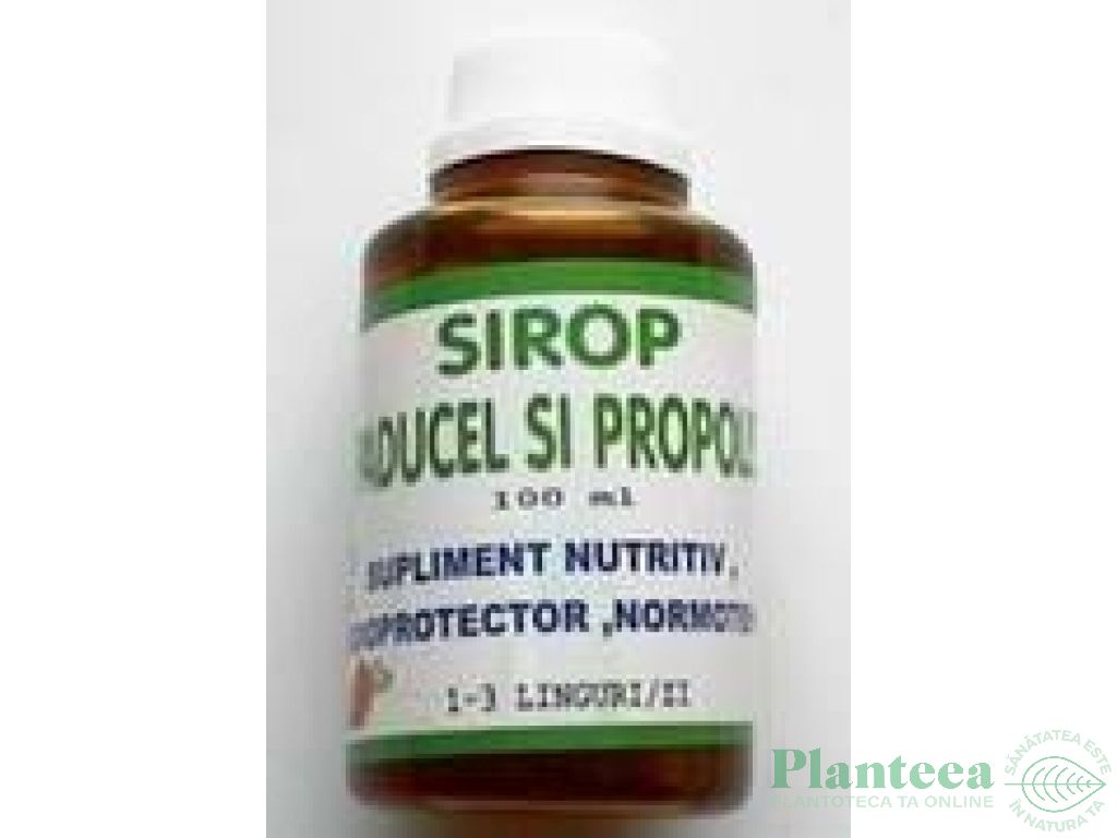 Sirop paducel propolis 100ml - ELIDOR