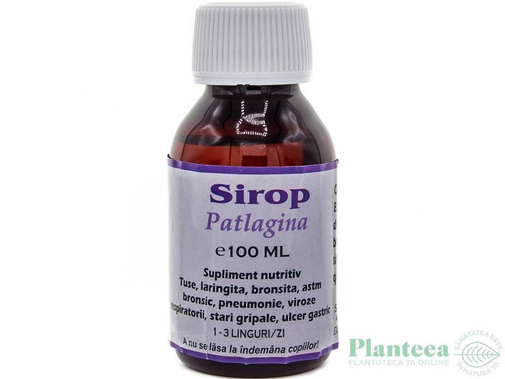 Sirop patlagina 100ml - ELIDOR