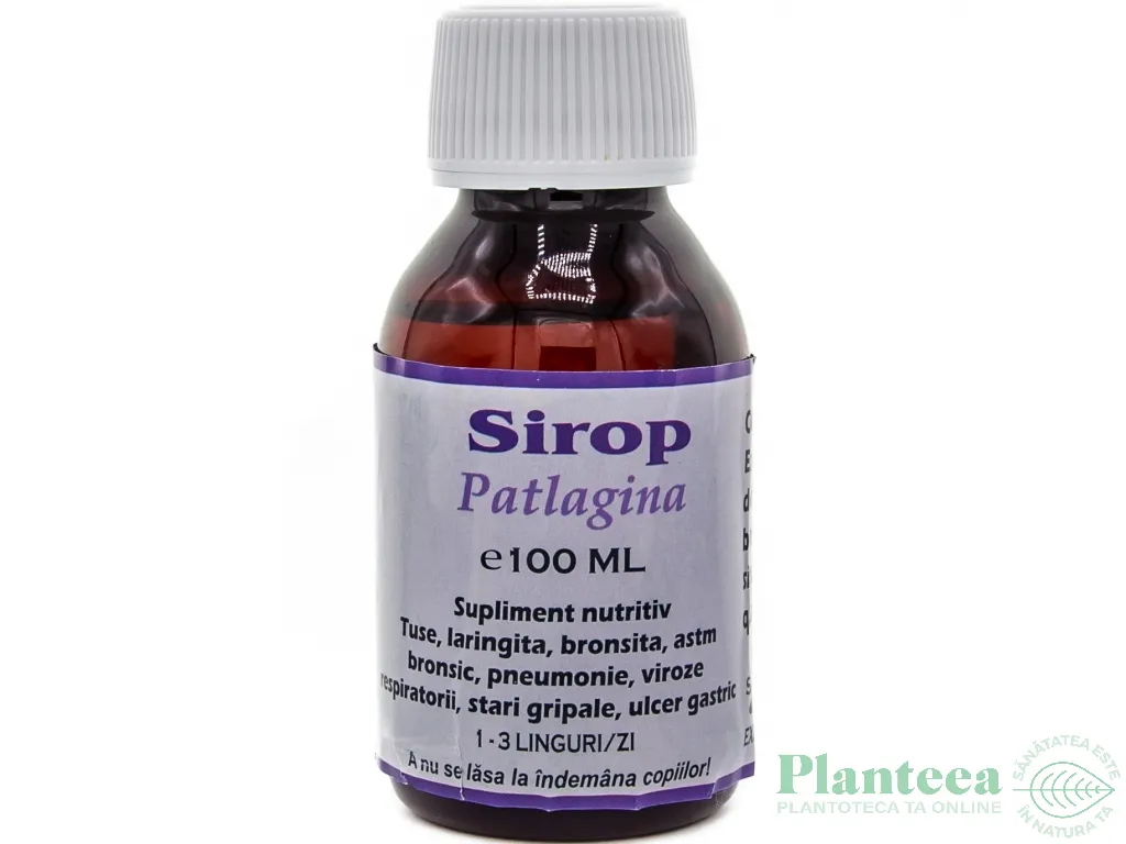 Sirop patlagina 100ml - ELIDOR