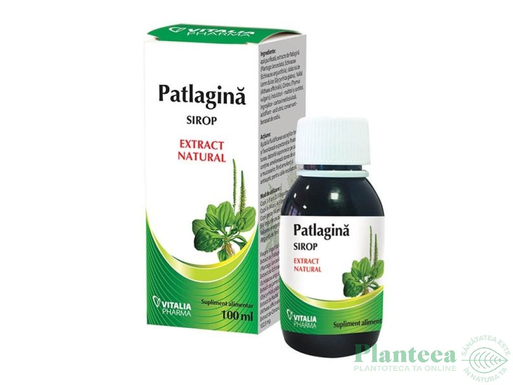 Sirop patlagina 100ml - VITALIA K