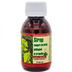 Sirop patlagina brad propolis diabetici 100ml - ELIDOR