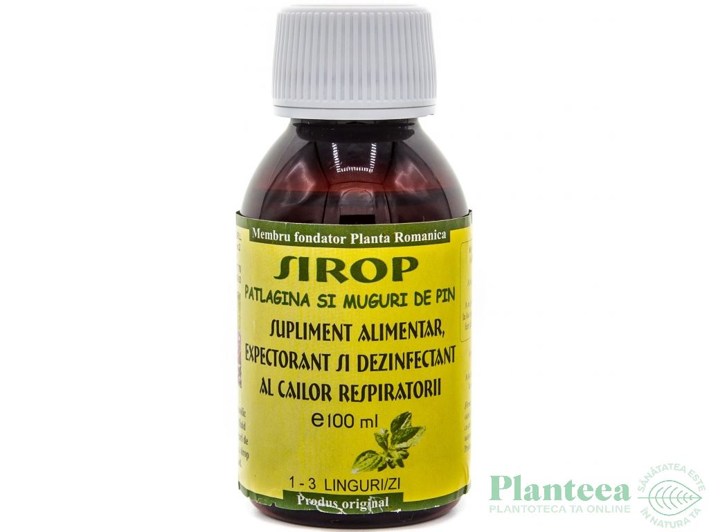 Sirop patlagina pin 100ml - ELIDOR