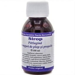 Sirop patlagina plop propolis 100ml - ELIDOR