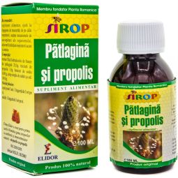 Sirop patlagina propolis 100ml - ELIDOR