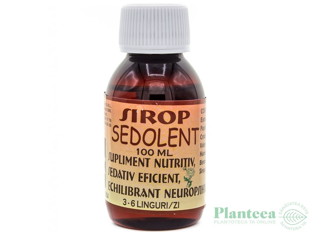 Sirop sedolent 100ml - ELIDOR