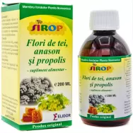 Sirop tei anason propolis 200ml - ELIDOR