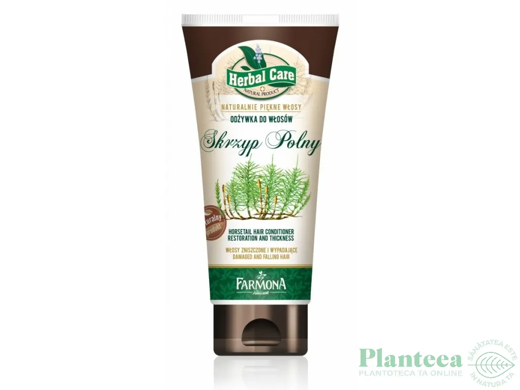 Balsam par deteriorat tendinta cadere coada calului Herbal Care 200ml - FARMONA