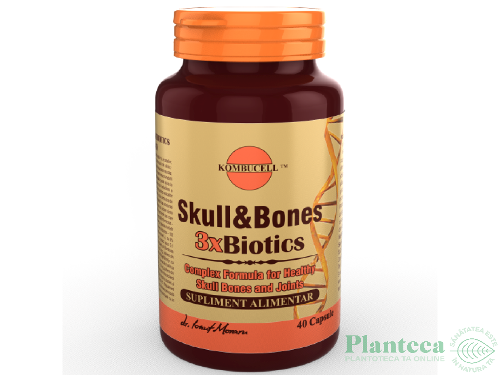 Skull&Bones 3xbiotics 40cps - KOMBUCELL