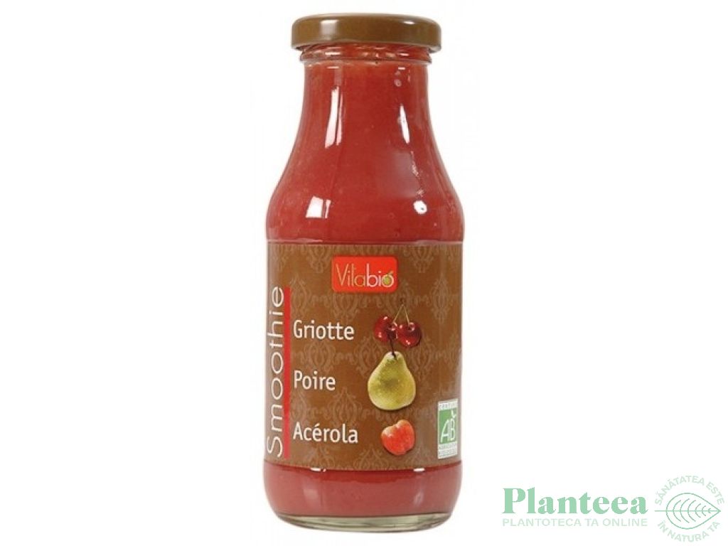 Smoothie visine pere acerola eco 250ml - VITABIO