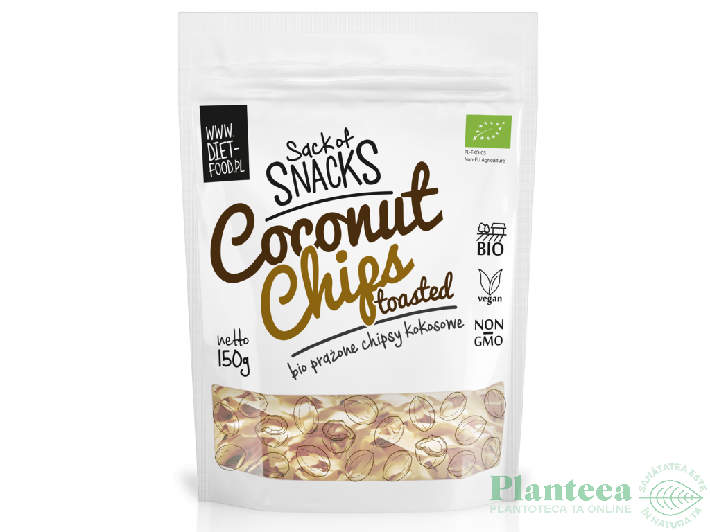 Cocos chips eco 150g - DIET FOOD
