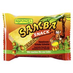 Napolitana alune ciocolata snack Samba eco 25g - RAPUNZEL