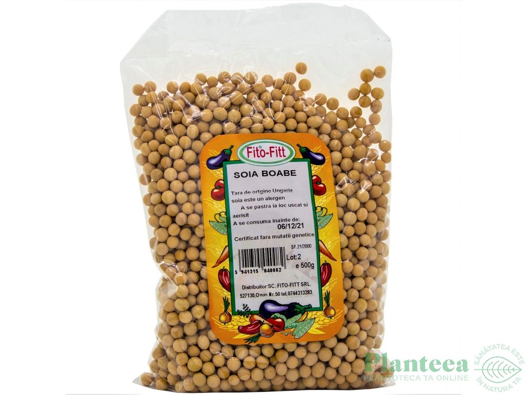 Soia boabe 500g - FITO FITT