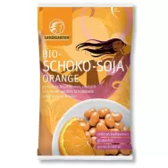 Boabe soia invelite ciocolata alba portocale eco 55g - LANDGARTEN