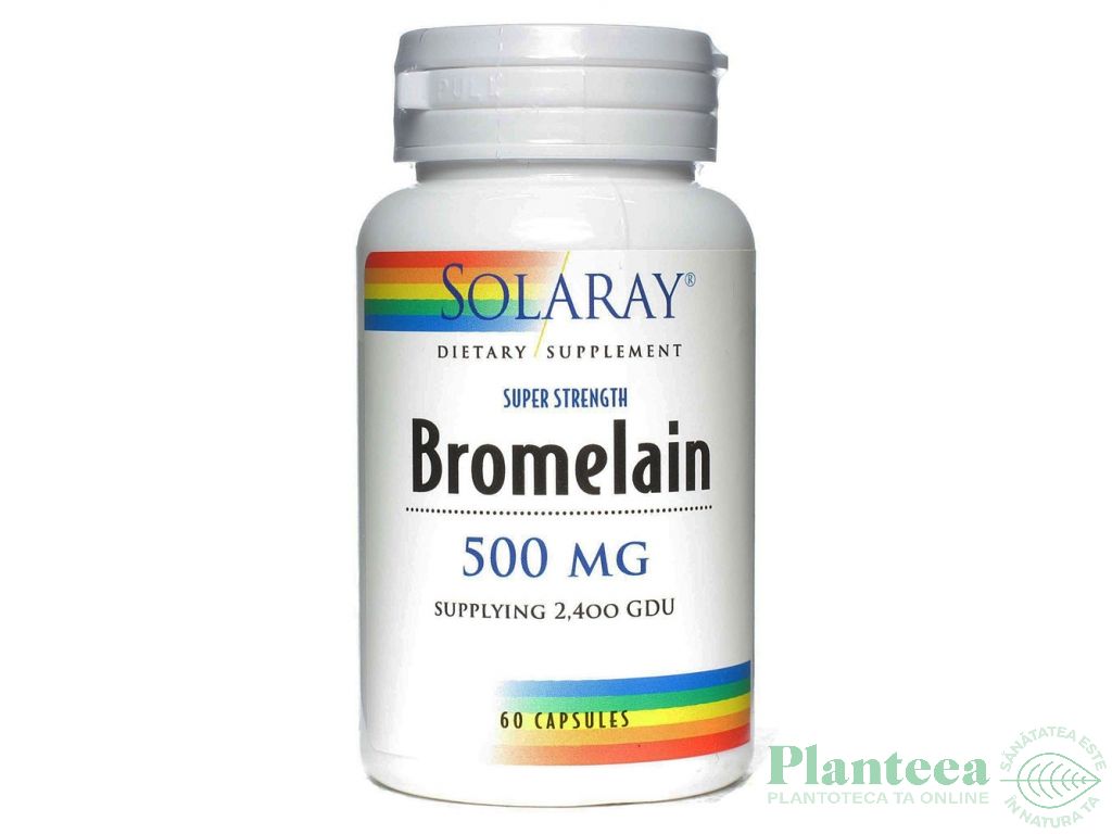 Bromelain 500mg 30cps - SOLARAY