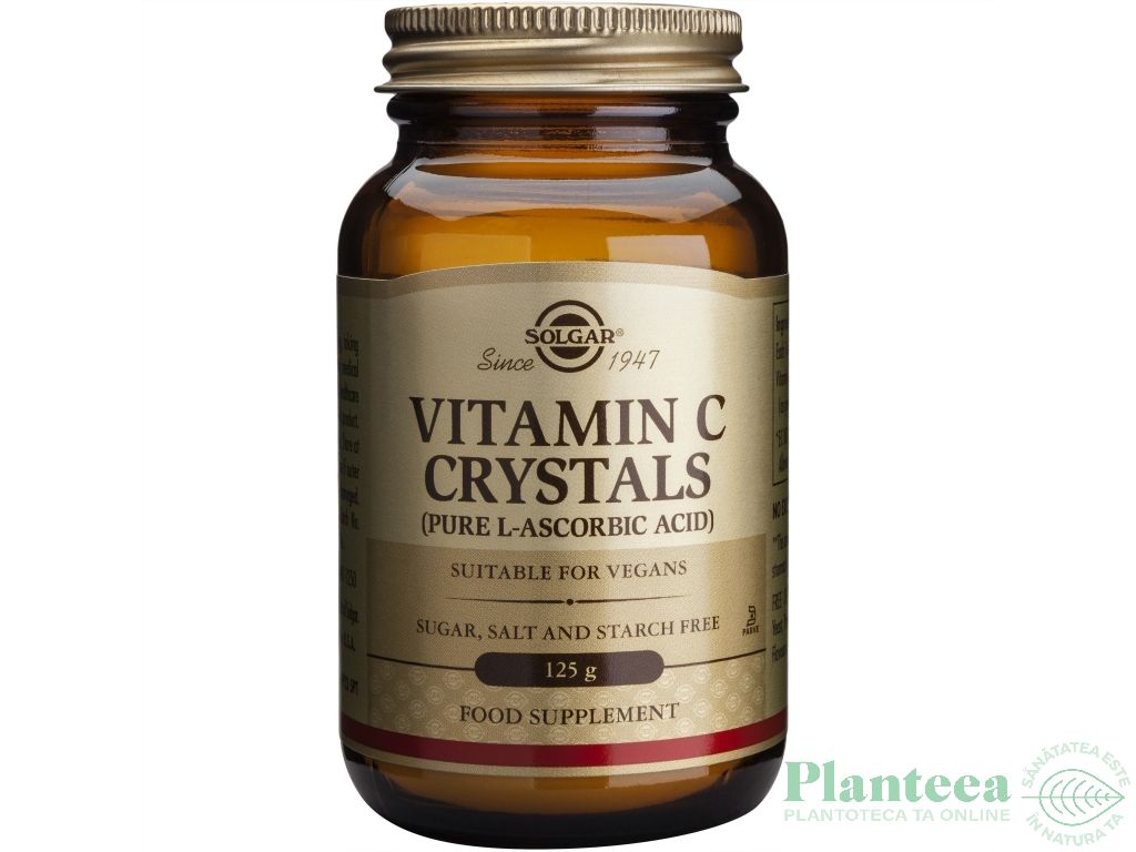 Vitamina C cristale 125g - SOLGAR