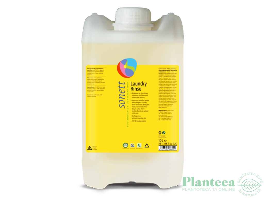 Solutie balsam clatire rufe 10L - SONETT