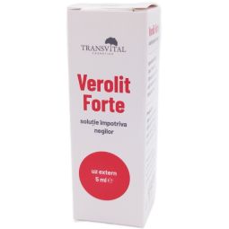 Solutie impotriva negilor Verolit Forte 5ml - TRANSVITAL