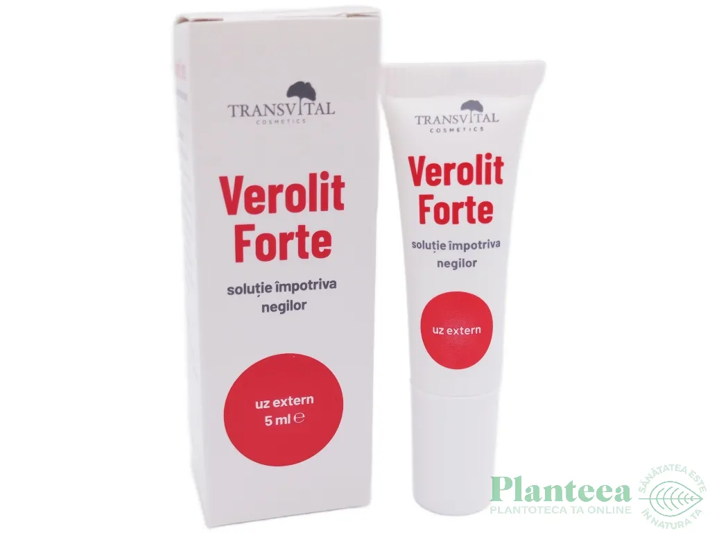 Solutie impotriva negilor Verolit Forte 5ml - TRANSVITAL