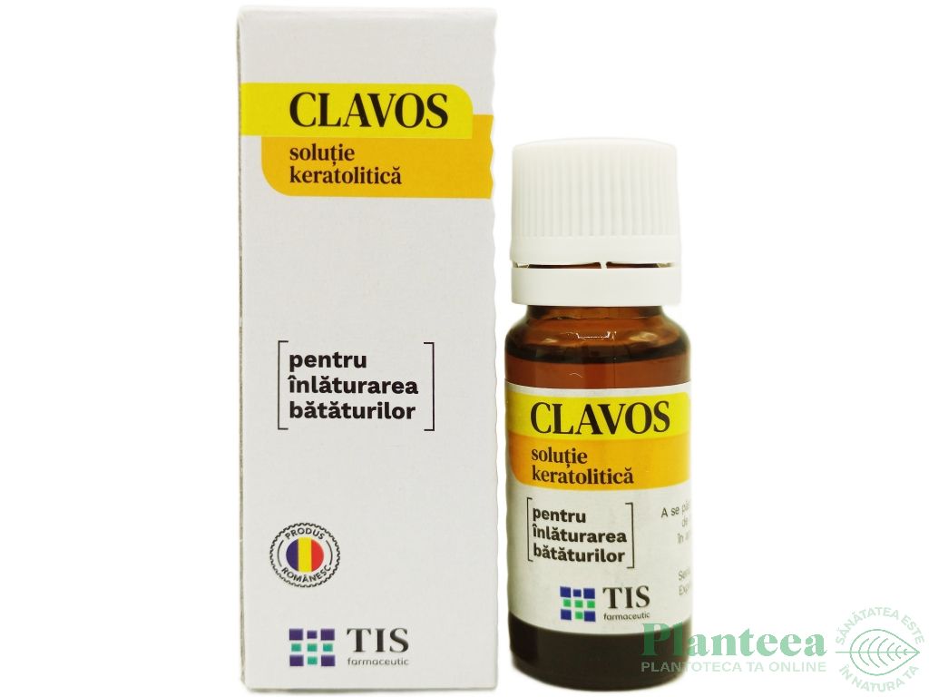 Solutie keratolitica bataturi Clavos 10ml - TIS