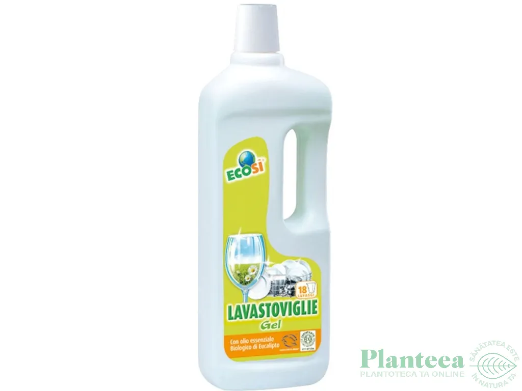Detergent gel vase masina spalat 750ml - ECOSI