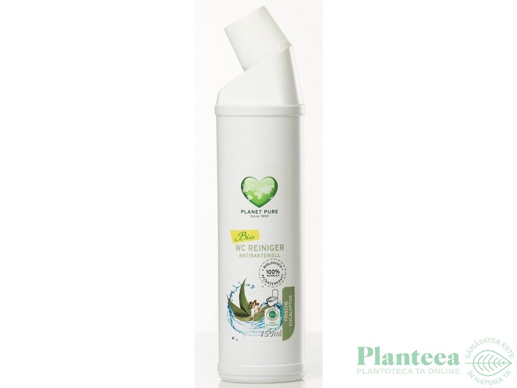 Solutie curatare toaleta antibacteriana 750ml - PLANET PURE