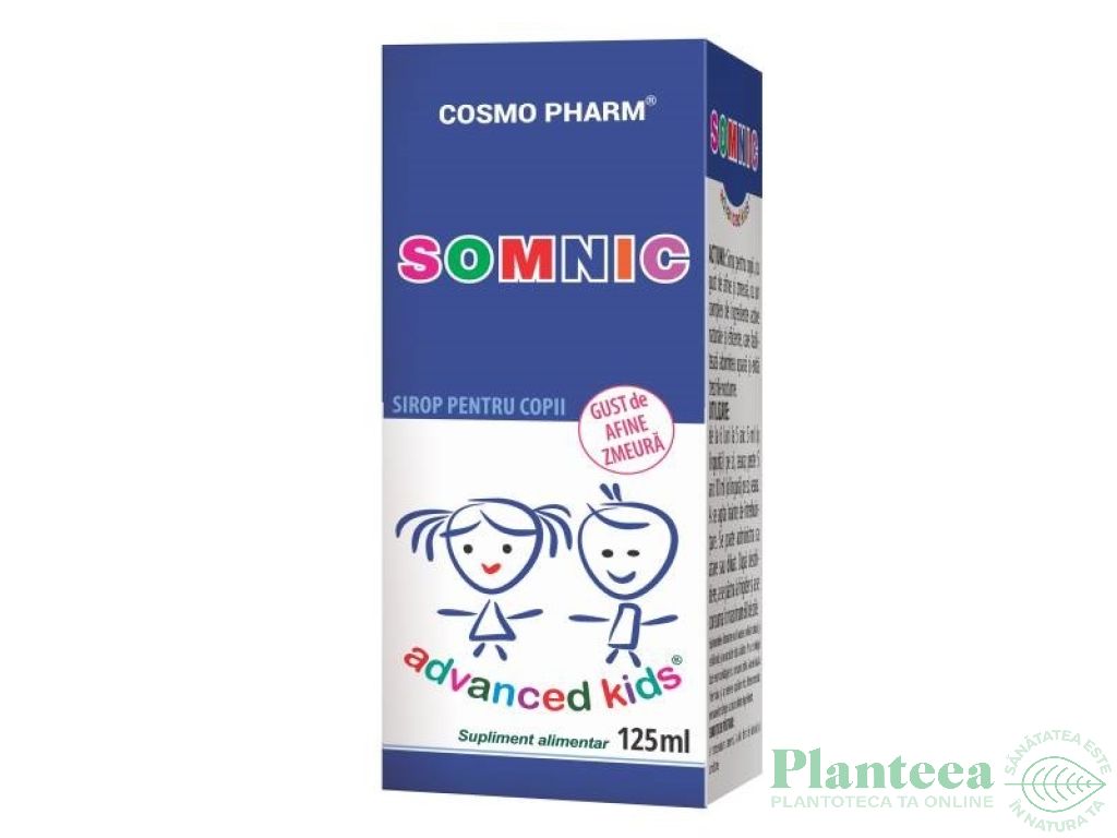 Sirop Somnic copii 125ml - COSMO PHARM