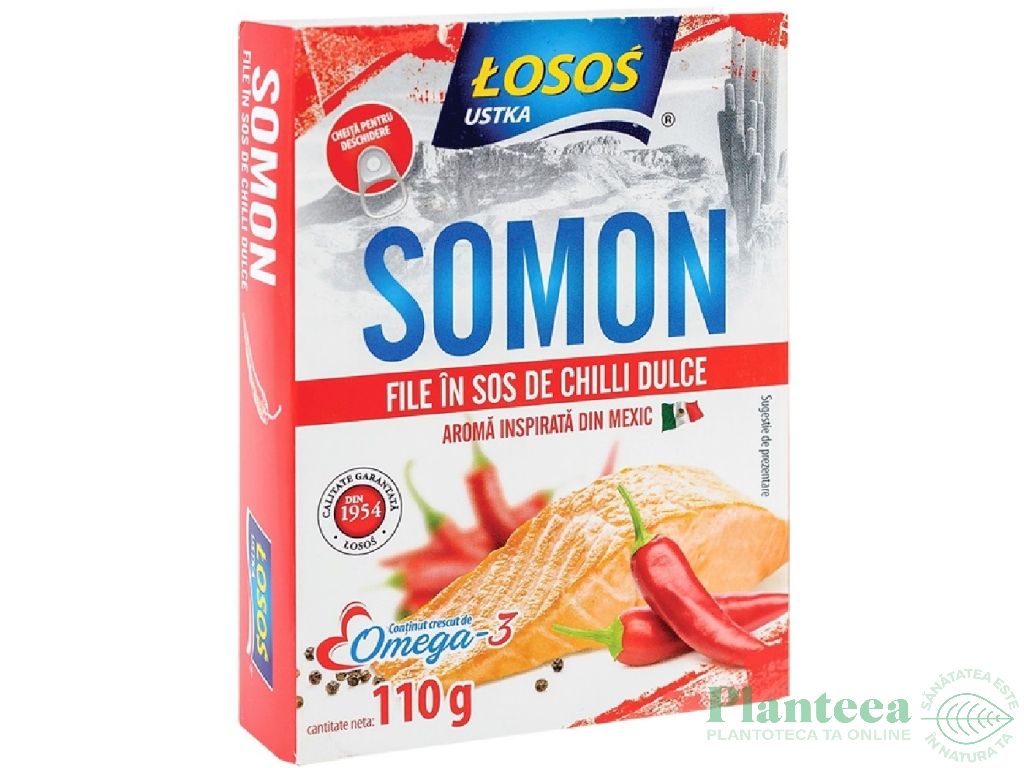 Somon file in sos chilli dulce 110g - LOSOS